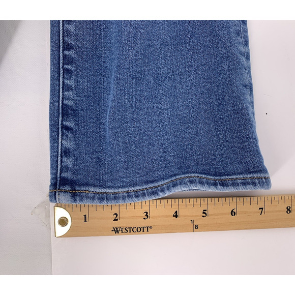 Madewell CALI DEMI-BOOT Jean Women's Size 25 x 27 Medium Wash High Rise - Picture 9 of 14